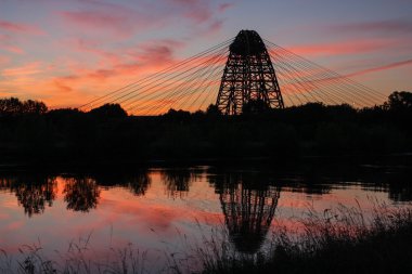 Günbatımı manzara Köprüsü