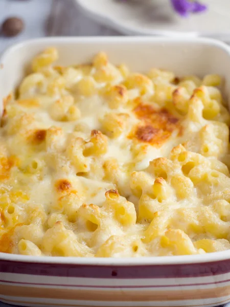 Mac and cheese casserole — Stock Photo, Image