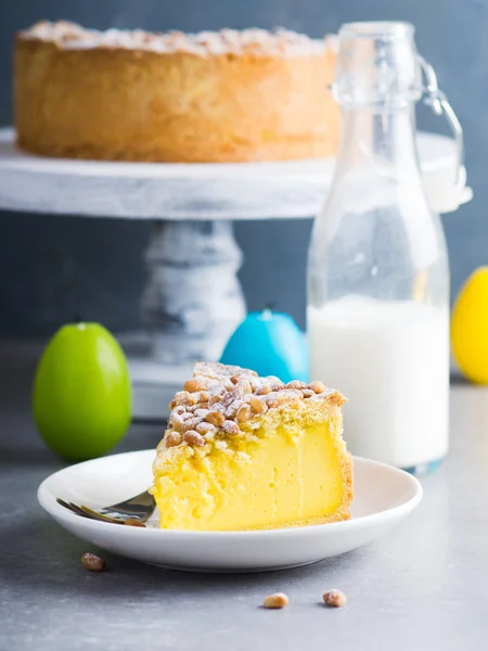 Tortul bunicii italiene (Torta Della Nonna ) — Fotografie, imagine de stoc