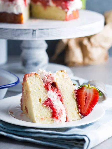 Viktoria Biskuitkuchen — Stockfoto