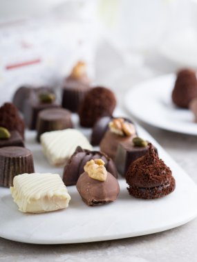 Ev yapımı tatlı çikolata şeker 