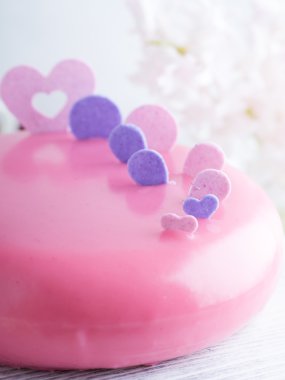 Mus kek mango ve berry