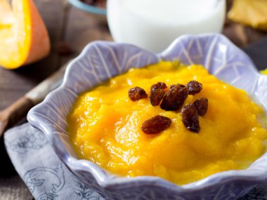 Üzümlü kabak püresi