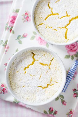 ev yapımı Limonlu puding