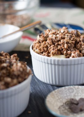 Armut çikolatalı kek