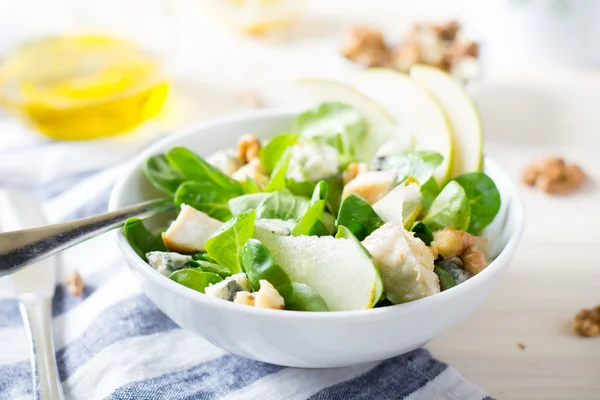 Salade met kip en pear — Stockfoto