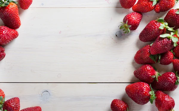 Căpșuni proaspete coapte — Fotografie, imagine de stoc
