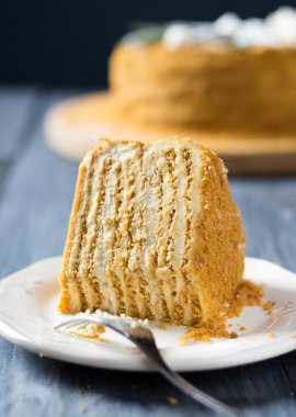 Geleneksel Rus tatlım pasta