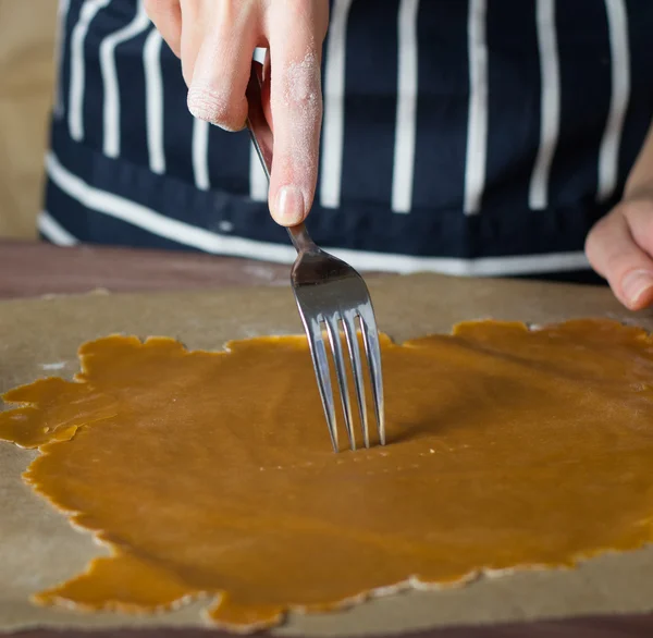 Bolo de mel na tomada — Fotografia de Stock