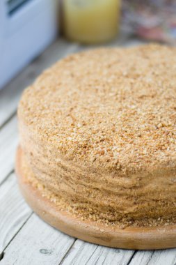 ev yapımı bal pasta