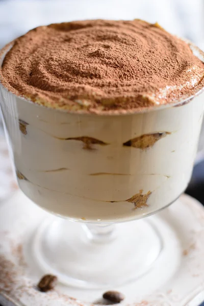 Dessert traditionnel italien tiramisu — Photo