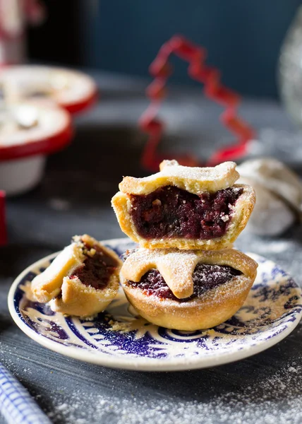 Homemade mince pies — Stock Photo, Image
