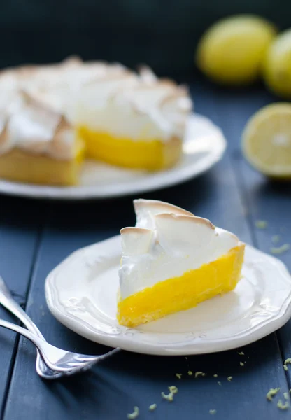 Limon kremalı tart — Stok fotoğraf