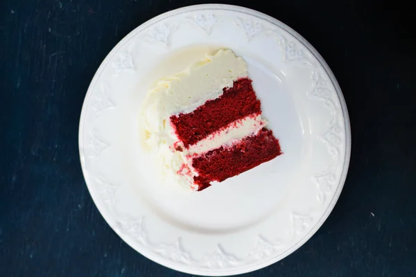 Pastel de terciopelo rojo — Foto de Stock