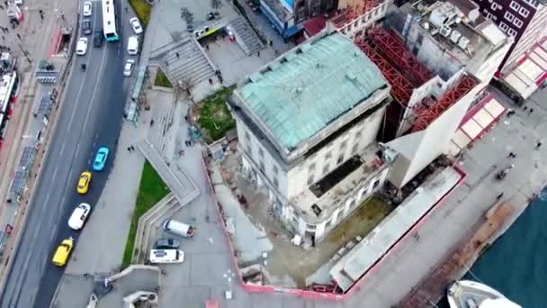 Vue Aérienne Istanbul Turquie Tiré Drone — Video