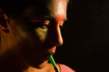 boyalı Siyah kadınlar