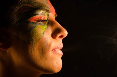 boyalı Siyah kadınlar