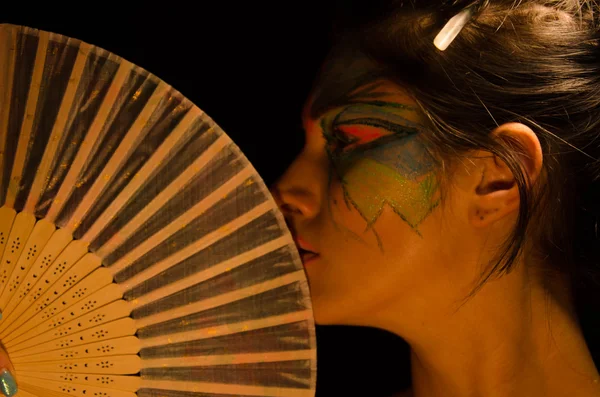 Mujeres negras pintadas — Foto de Stock