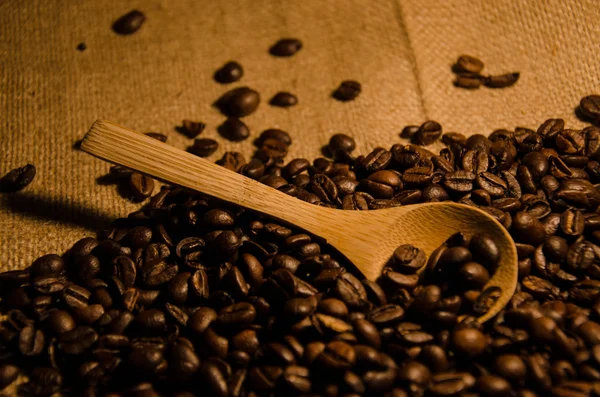 Черное горячее кафе — стоковое фото