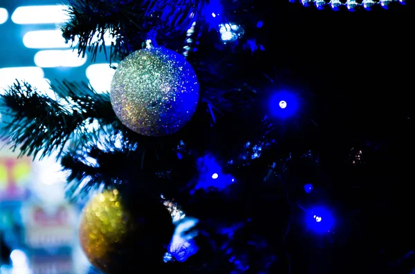 Natal luz fundos — Fotografia de Stock