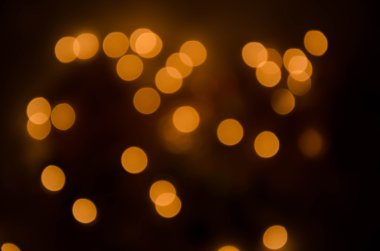 Noel ışıkları alev