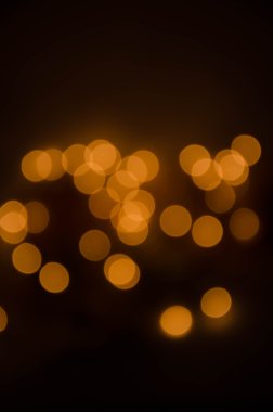 Noel ışıkları alev