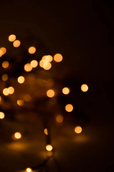 Prezent na Boże Narodzenie światła — Zdjęcie stockowe