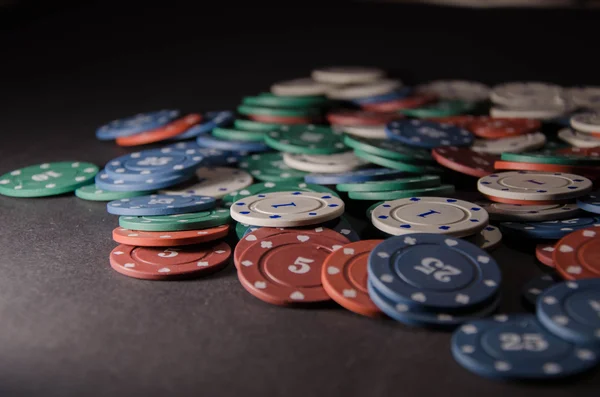 Spela pokerspel — Stockfoto