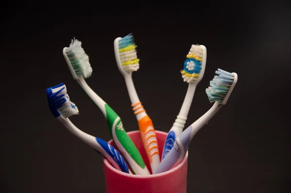 Fondos cepillo dental — Foto de Stock