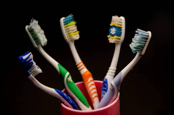 Fondos cepillo dental — Foto de Stock