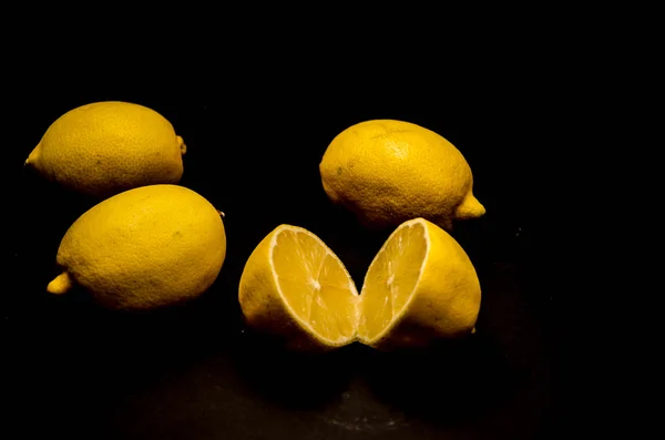 Zitronenfrucht Hintergrund — Stockfoto