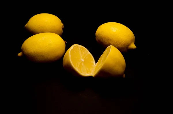 Zitronenfrucht Hintergrund — Stockfoto