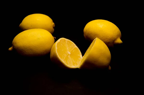 Zitronenfrucht Hintergrund — Stockfoto