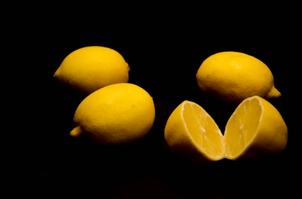 Zitronenfrucht Hintergrund — Stockfoto