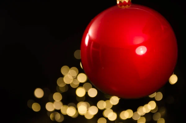 Dia de Natal presente de luz vermelha — Fotografia de Stock