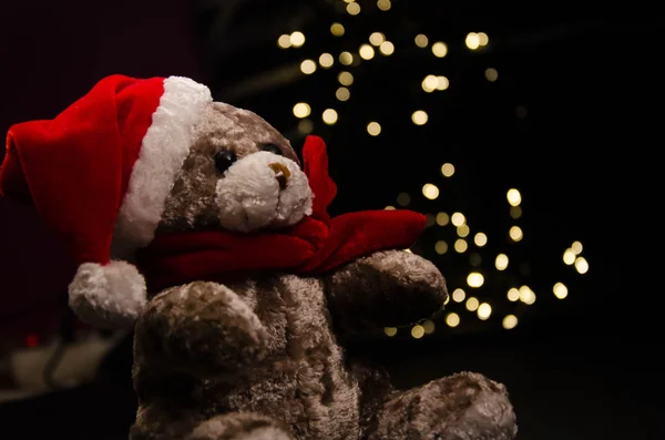 Рождественский игрушечный свет — стоковое фото