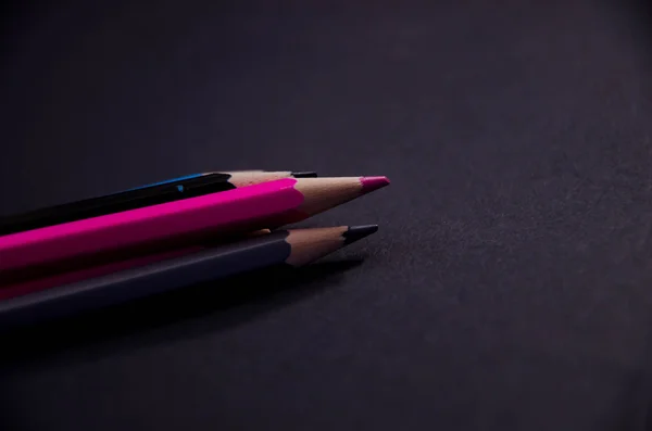 Desenho de cor lápis — Fotografia de Stock