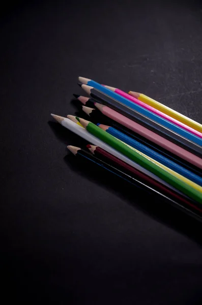 Tužka barevná kresba — Stock fotografie