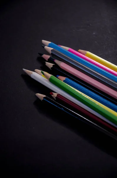 Desenho de cor lápis — Fotografia de Stock