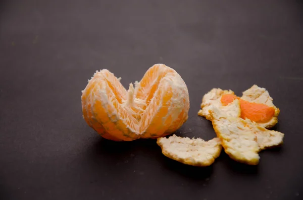 Mandarina fruta naranja — Foto de Stock