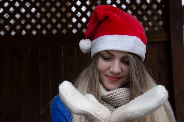 Weihnachten Frauen Mädchen — Stockfoto