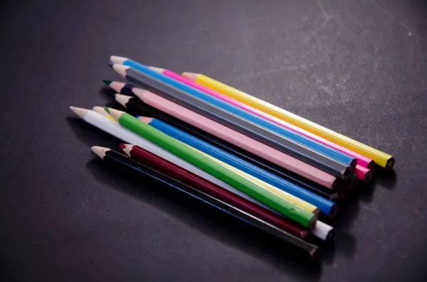 Pencil colored backgrounds — Stock Photo, Image