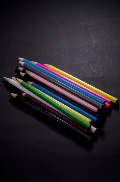 Pencil colored backgrounds — Stock Photo, Image