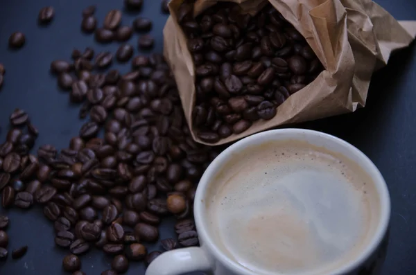 Tazza di caffè istantaneo — Foto Stock