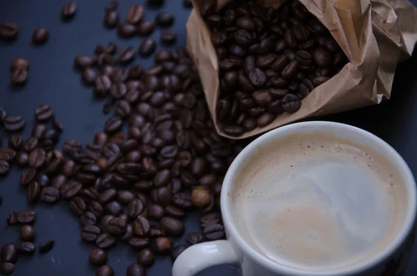 Tazza di caffè istantaneo — Foto Stock