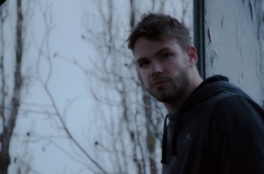 hippi tarzı adam. moda erkek