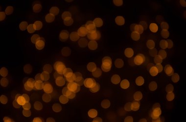 Noel ışıkları parlayan portre