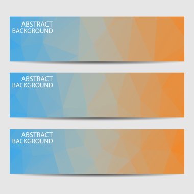 Soyut geometrik üçgenler kökenli. Soyut geometrik daveti veya afiş. Vektör çizim.