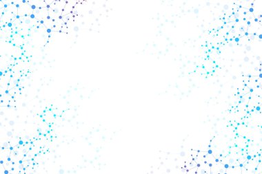 Yapı molekülü ve iletişim DNA, atom, nöronlar. Tasarımın için bilim konsepti. Noktalarla birleştirilmiş çizgiler. Tıp, teknoloji, kimya, bilim geçmişi. Vektör illüstrasyonu.