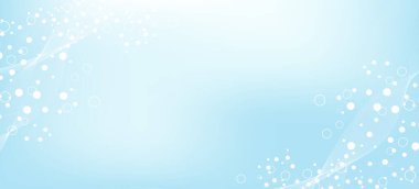 Yapı molekülü ve iletişim. DNA, atom, nöronlar. Tasarımınız için bilimsel bir kavram. Noktalarla birleştirilmiş çizgiler. Tıbbi, teknoloji, kimya, bilim geçmişi illüstrasyonu